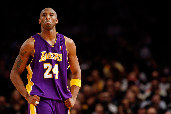 Kobe won't be happy with how this year's Lakers finish. (Wikimedia Commons)