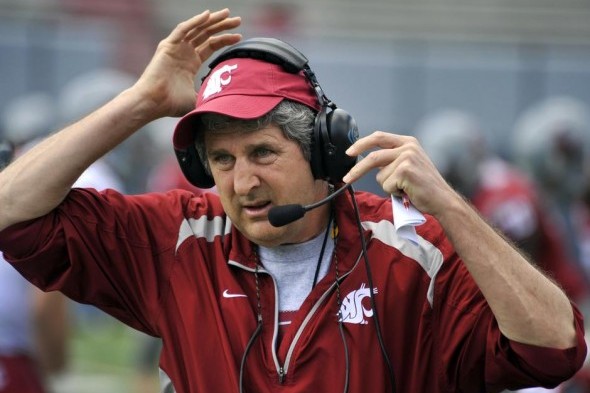Mike Leach may not be a winner on the football field, but his comment won Pac-12 Media Day. (Wikimedia Commons)