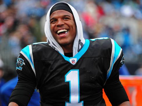 Cam and the Panthers are all smiles. (FFCounselor/Creative Commons)