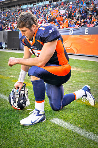 This is Tebow. Tebow is Tebowing. (Ed Clemente/Creative Commons)
