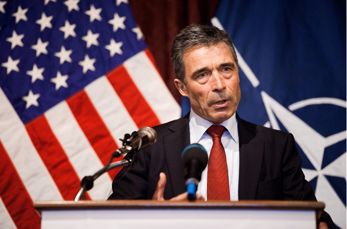 NATO secretary-general Rasmussen (DVIDSHUB/Flickr) NATO secretary-general Rasmussen (DVIDSHUB/Flickr)
