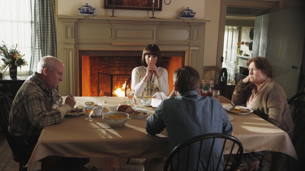 A whole new take on "Meet the Parents", Colette's first Lowry family meal ended in melodrama and misery (and even one pregnancy accusation! gasp!) "Pan Am' ABC Sundays at 10. (Photo courtesy of ABC) A whole new take on "Meet the Parents", Colette's first Lowry family meal ended in melodrama and misery (and even one pregnancy accusation! gasp!) "Pan Am' ABC Sundays at 10. (Photo courtesy of ABC)