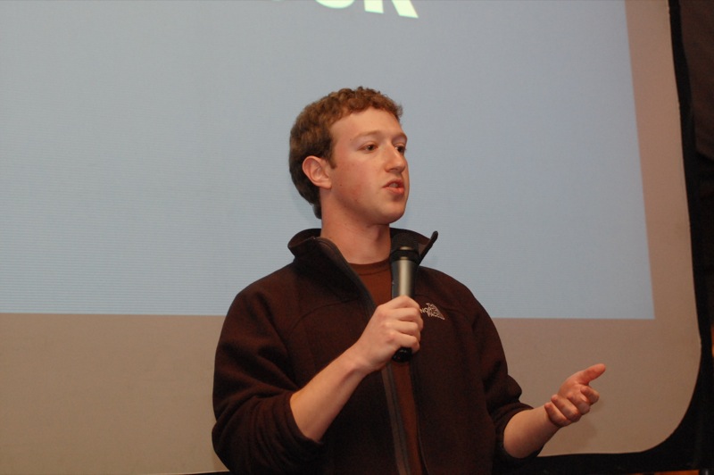 Facebook CEO Mark Zuckerberg speaks about Facebook.