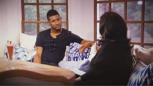 Oprah Interviews R+B Star, Usher
