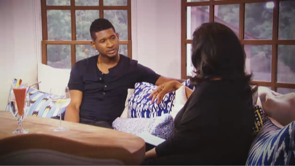 Oprah Interviews R+B Star, Usher Oprah Interviews R+B Star, Usher