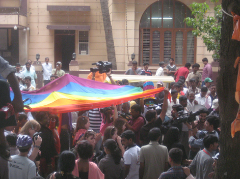 A pride festival in the city of Bangalore in India. (Image via Wikipedia)