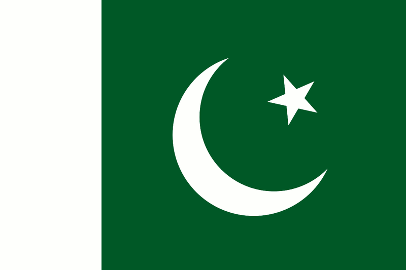 Flag of Pakistan. (Wikimedia Commons)