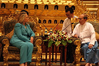 President Obama will follow Hillary Clinton's visit to Burma with his own. (State Department/Wikimedia Commons)