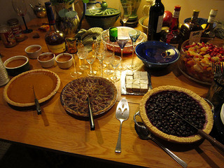 Pie is one thing to be thankful for on this day. (moonlightbulb/Flickr)