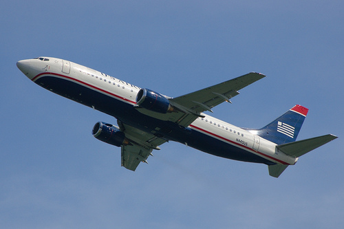 US Airways hopes its merger with American will take off. (Pylon757/Flickr)