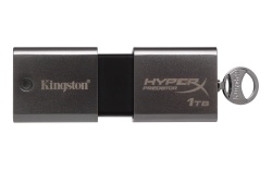 Kingston's DataTraveler HyperX Predator flash drive uses USB 3.0 to provide high-speed access to 1TB worth of files, though at a high price. (Image courtesy of Kingston).