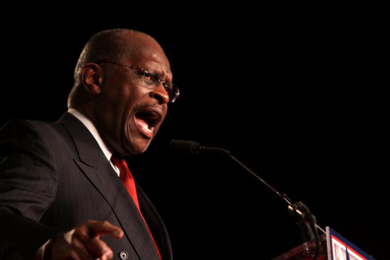 Presidential candidate Herman Cain is under allegations for sexual harrasment. Presidential candidate Herman Cain is under allegations for sexual harrasment.