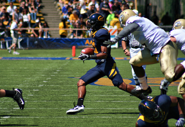 Keenan Allen represented the Golden Bears offense in Burbank Tuesday (Creative Commons/Monica's Dad).