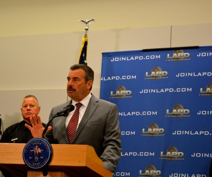 (LAPD Chief Charlie Beck/Brianna Sacks, Neon Tommy)