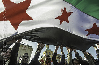 Syrian Independence Flag (Freedom House/creative commons)