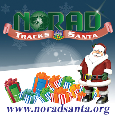 Get your update on Santa's current location from NORAD (Noradsanta.org)