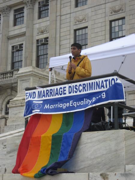 Rhode Island becomes the final state in New England to pass a gay marriage bill. (rauchdickson, Creative Commons) Rhode Island becomes the final state in New England to pass a gay marriage bill. (rauchdickson, Creative Commons)