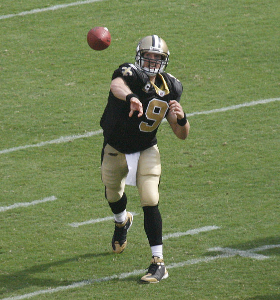 Can Drew Brees lead the Saints to another home win? (Creative Commons)