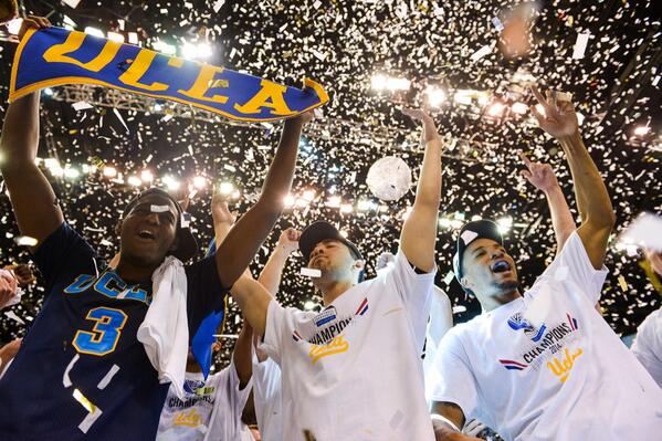 The Bruins won the Pac-12 tournament, and will make a lot of noise in the NCAA's. (Twitter/@UCLAMBB)