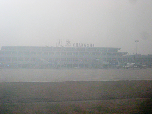 A haze of pollution envelopes Changsha, a major commercial city in south-central China. (Creative Commons)