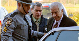 Jerry Sandusky was convicted on 45 of 48 charges and faces life in prison. (Flickr/ marsmet551)