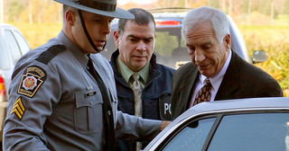 Jerry Sandusky was convicted on 45 of 48 charges and faces life in prison. (Flickr/ marsmet551) Jerry Sandusky was convicted on 45 of 48 charges and faces life in prison. (Flickr/ marsmet551)