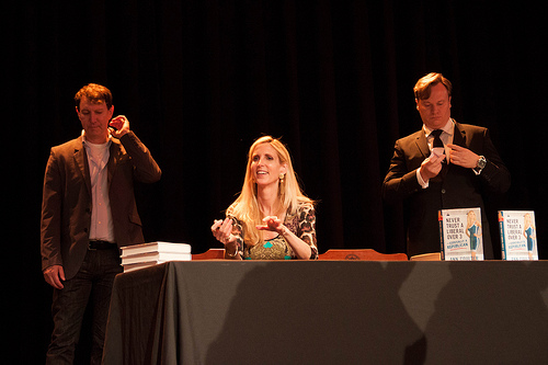 (Ann Coulter/ Cecilia Hua (Ann Coulter/ Cecilia Hua