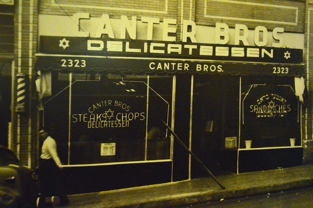 (Canter's in the 40's.) (Canter's in the 40's.)