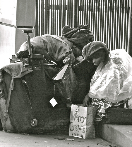 (Homeless person in Los Angeles/Photo courtesy of cc101 Productions (Homeless person in Los Angeles/Photo courtesy of cc101 Productions
