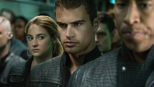 Tris (Shailene Woodley) and Four (Theo James) give "Divergent" enough spark to warrant the film franchise. (Courtesy Summit Entertainment)
