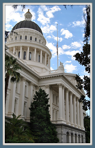 The California State Capitol. Photo by Steve Wilson; courtesy of Creative Commons