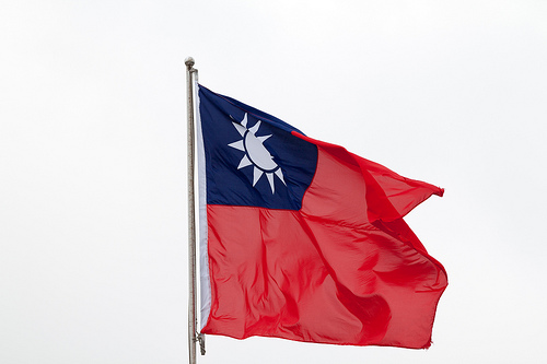 Flag of Taiwan. ( Alan Wu/Creative Commons) Flag of Taiwan. ( Alan Wu/Creative Commons)