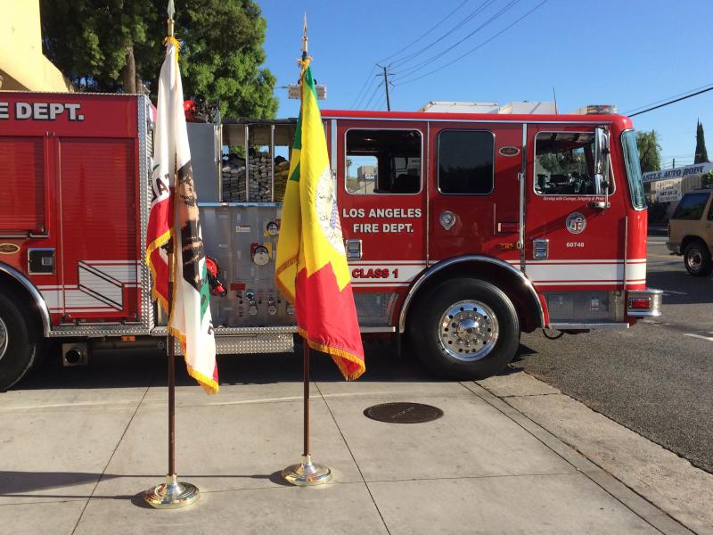 LAFD Engine 35. (Max Schwartz/Neon Tommy)