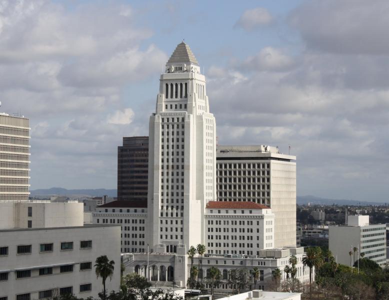 Los Angeles City Hall (Wikimedia/Creative Commons)