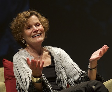Judy Blume in Little Tokyo (Photo courtesy of Gary Leonard/LFLA) Judy Blume in Little Tokyo (Photo courtesy of Gary Leonard/LFLA)
