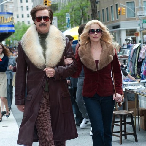 Will Ferrell and Christina Applegate in "Anchorman" (Paramount Pictures).
