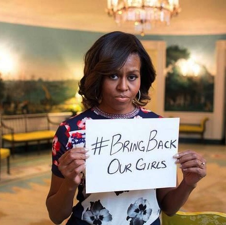 FLOTUS is part of the movement to raise awareness (Twitter/@Independent).