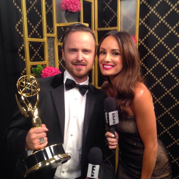 "Breaking Bad" had a great night at the 2014 Emmys (Twitter/@ENews). "Breaking Bad" had a great night at the 2014 Emmys (Twitter/@ENews).
