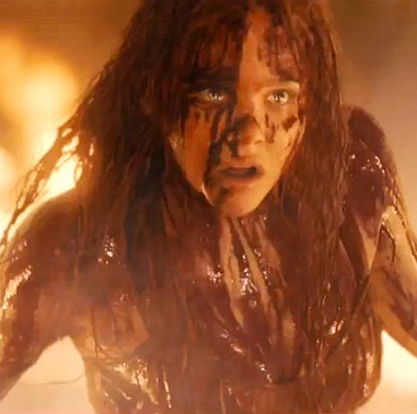 Chloe Grace Moretz stars as Carrie, a bullied teenager with telekinetic powers (Sony Pictures).