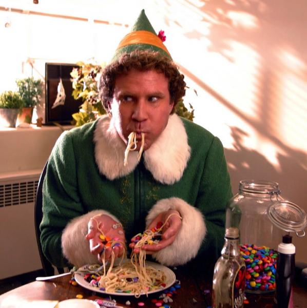 Will Ferrell's antics in "Elf" make it one of the best Christmas movies to date (New Line Cinema).