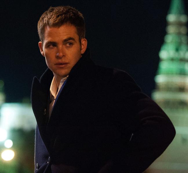 Chris Pine stars as Jack Ryan (Paramount Pictures). Chris Pine stars as Jack Ryan (Paramount Pictures).