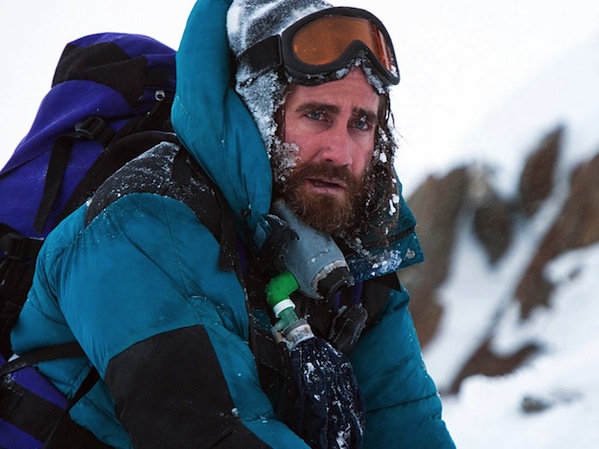 Jake Gyllenhaal in "Everest" (Universal Pictures). Jake Gyllenhaal in "Everest" (Universal Pictures).