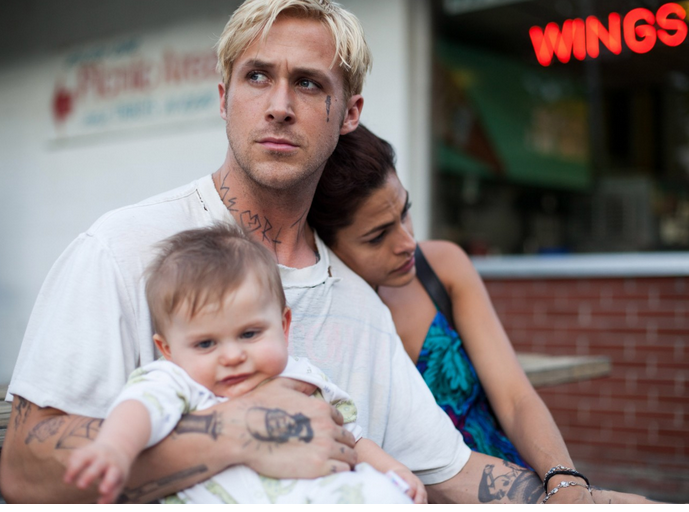 Ryan Gosling and Eva Mendes in "A Place Beyond the Pines." (Focus Features)