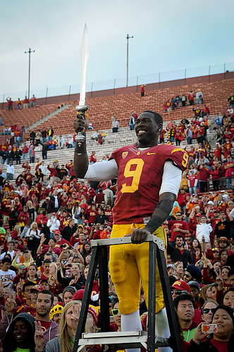 Marqise Lee in happier times. (Jerry Ting/Neon Tommy) Marqise Lee in happier times. (Jerry Ting/Neon Tommy)