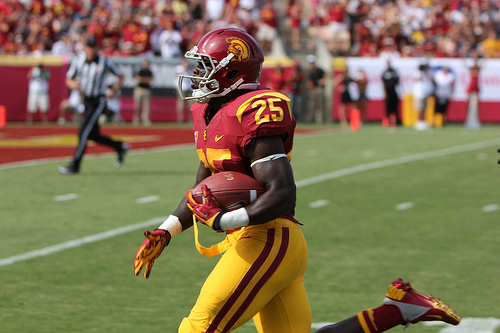 Silas Redd has become well-versed in the USC-UCLA rivalry (Scott Enyeart/Neon Tommy) Silas Redd has become well-versed in the USC-UCLA rivalry (Scott Enyeart/Neon Tommy)