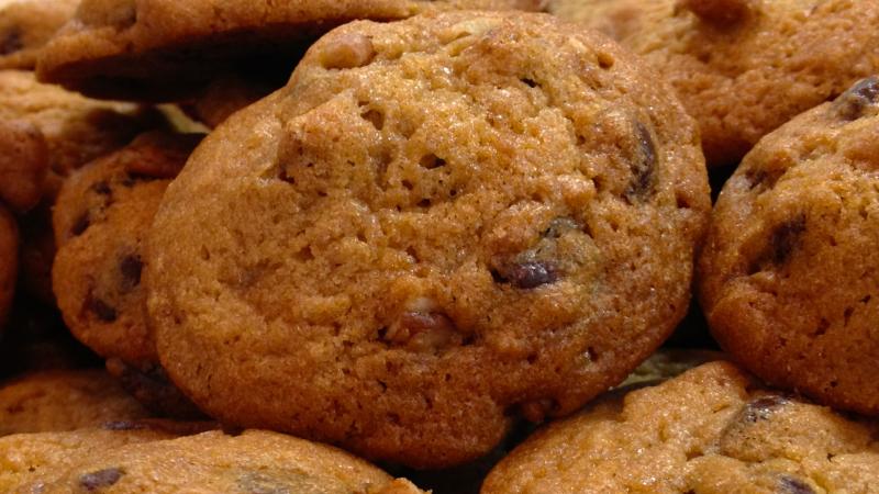 Chocolate Pecan cookies are ever-popular among Southern Girl Desserts' customers (Kelli Shiroma / Neon Tommy).