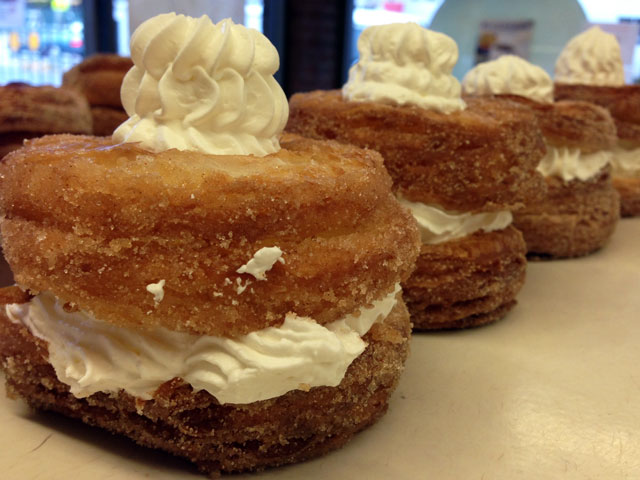 The "Double Decker O-Nuts" at DK's Donuts are simply to die for (Mayly Tao / DK's Donuts & Bakery). The "Double Decker O-Nuts" at DK's Donuts are simply to die for (Mayly Tao / DK's Donuts & Bakery).
