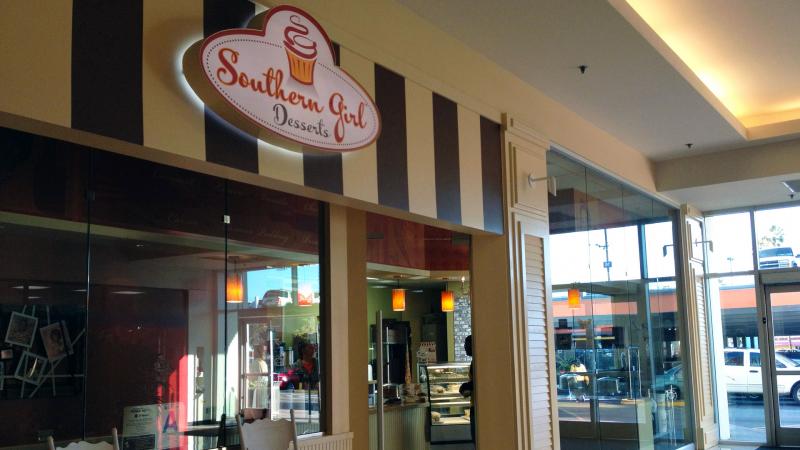 One of Southern Girl Desserts' stores is located in the Baldwin Hills Crenshaw Plaza, close to the USC community (Kelli Shiroma / Neon Tommy).