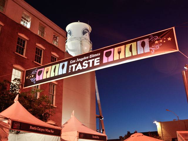 THE TASTE will be held this Labor Day weekend at Paramount Pictures Studios (The L.A. Times).