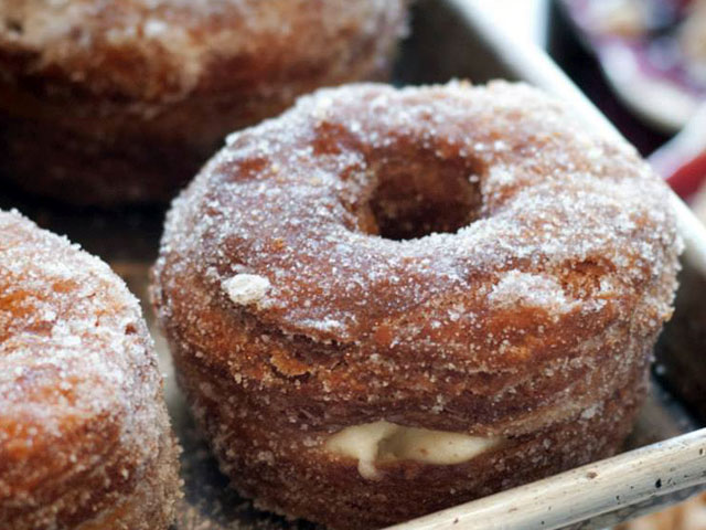 The "trending dessert #donuts" at Forage are larger than life (Photo Courtesy of Forage).